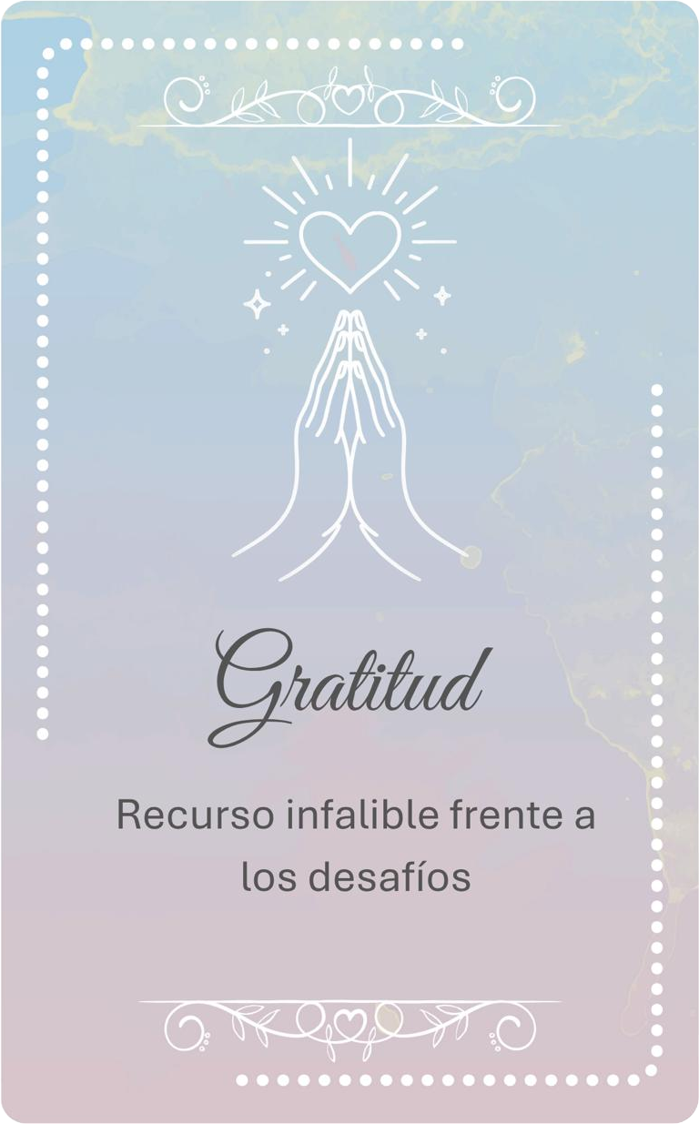 Carta Gratitud de Tu Brújula Guía: recurso infalible frente a los desafíos